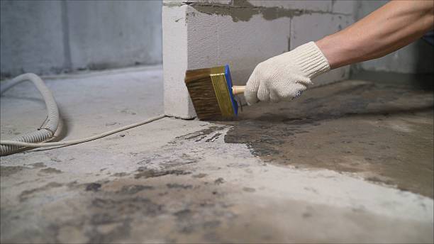 Crawl space vapor barrier installation in Raymond, OH